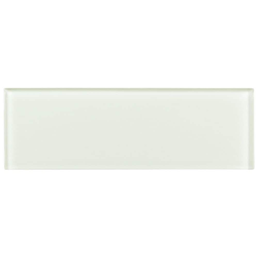 Enchant-Elle 4-in. x 12-in. Subway Polished Glass Wall & Floor Tile