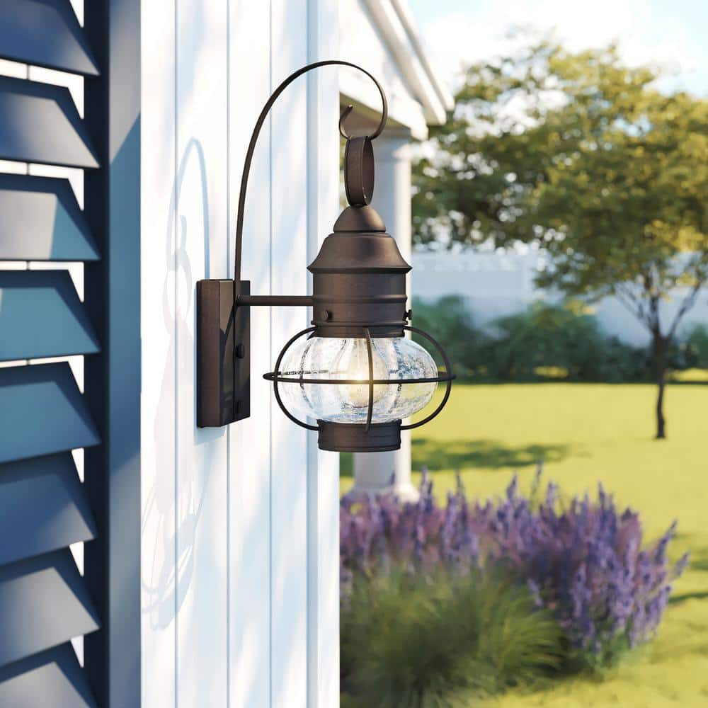 1761-RT-Designers Fountain-Nantucket - One Light Outdoor Onion Wall Lantern