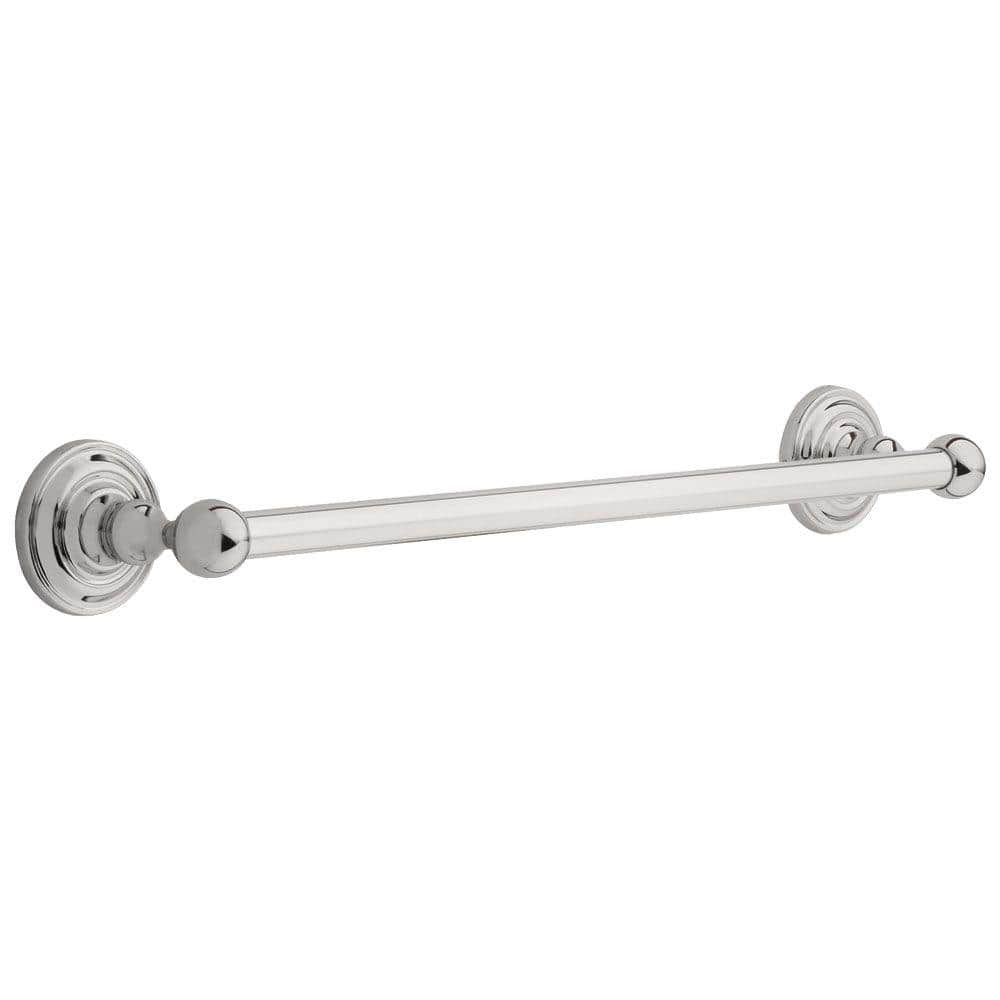 DELTA 138266 Greenwich Bath Hardware Accessory 18 Towel Bar Polished Chrome