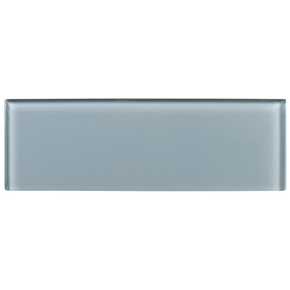 Enchant-Elle 4-in. x 12-in. Subway Polished Glass Wall & Floor Tile