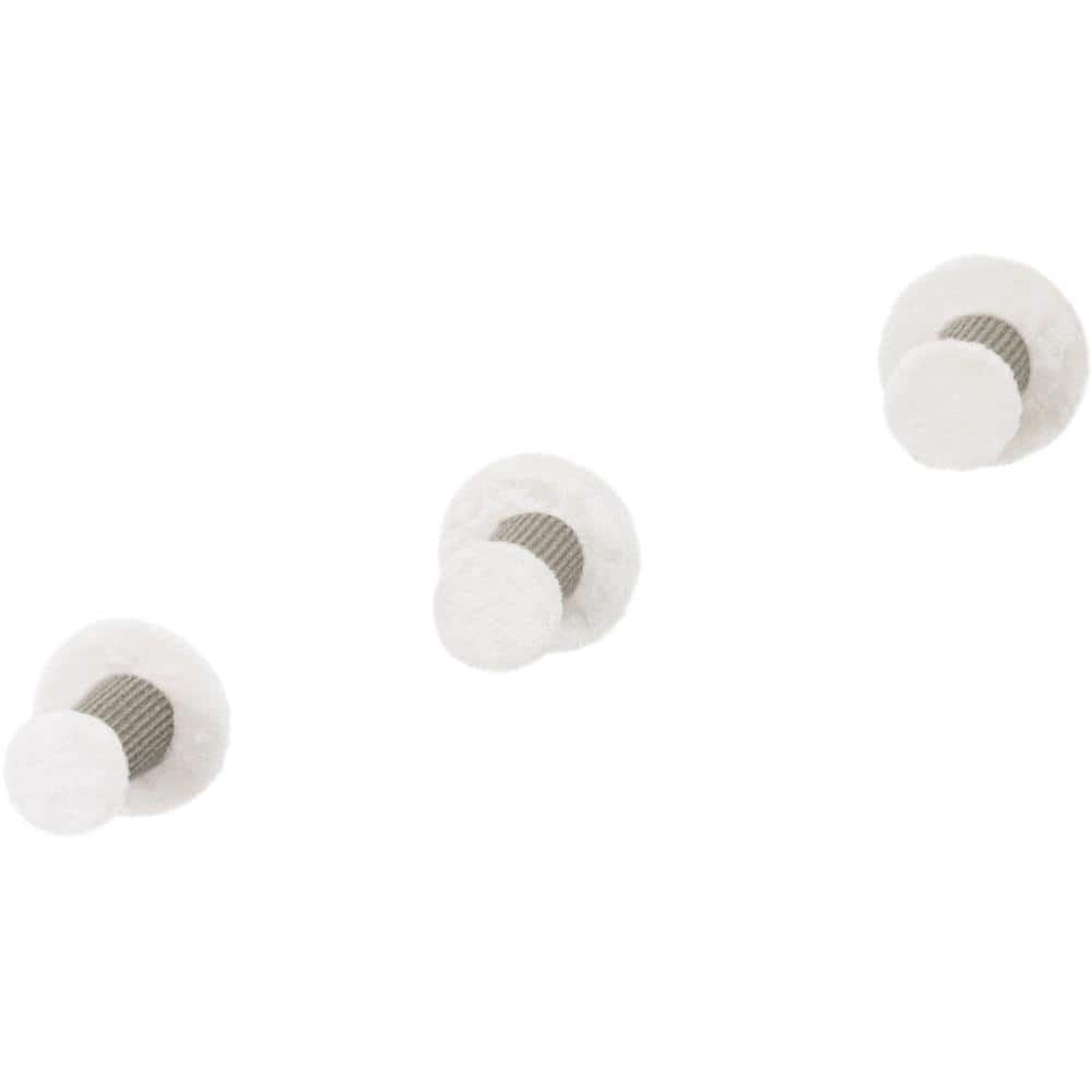 White Sisal Wall Mount Cat Climbing Steps, 3-Piece Set