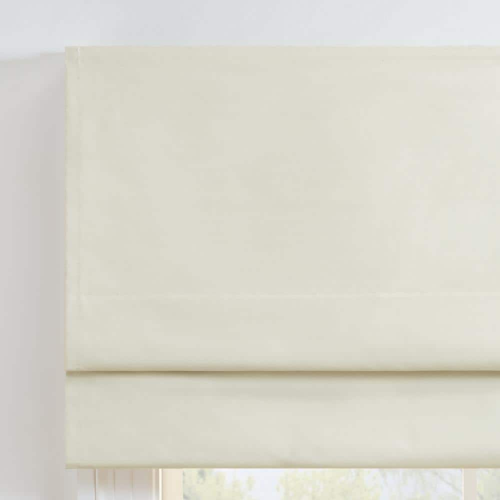 Eclipse Cordless Blackout Polyester Shade, Off-White, 39 in x 64 in