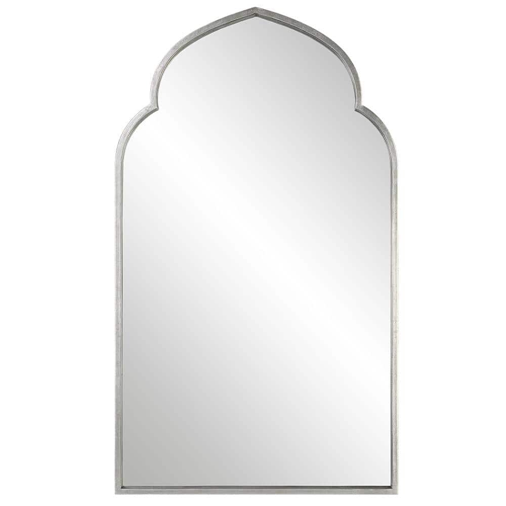Mirror-38 inches Tall and 22 inches Wide-Soft Silver Finish Bailey Street Home 2607-Bel-5174718