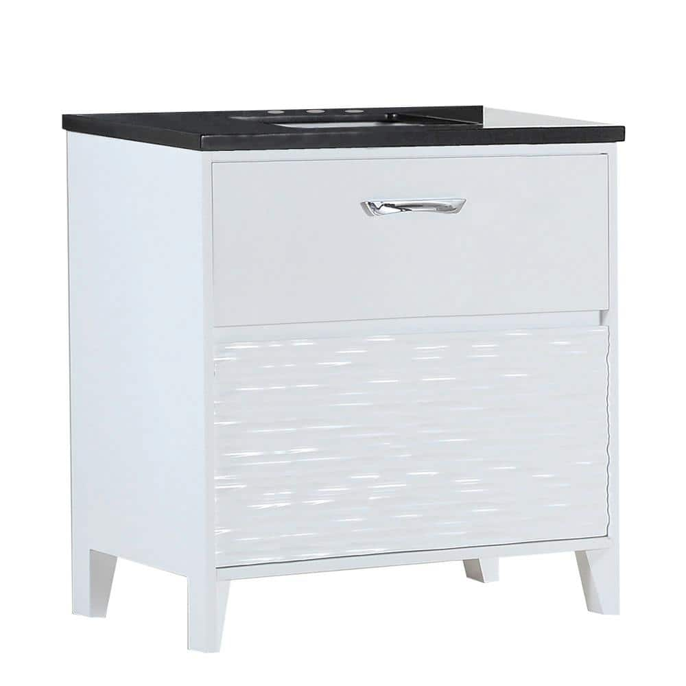 Bellaterra Home 30.39'' Single Bathroom Vanity with Top