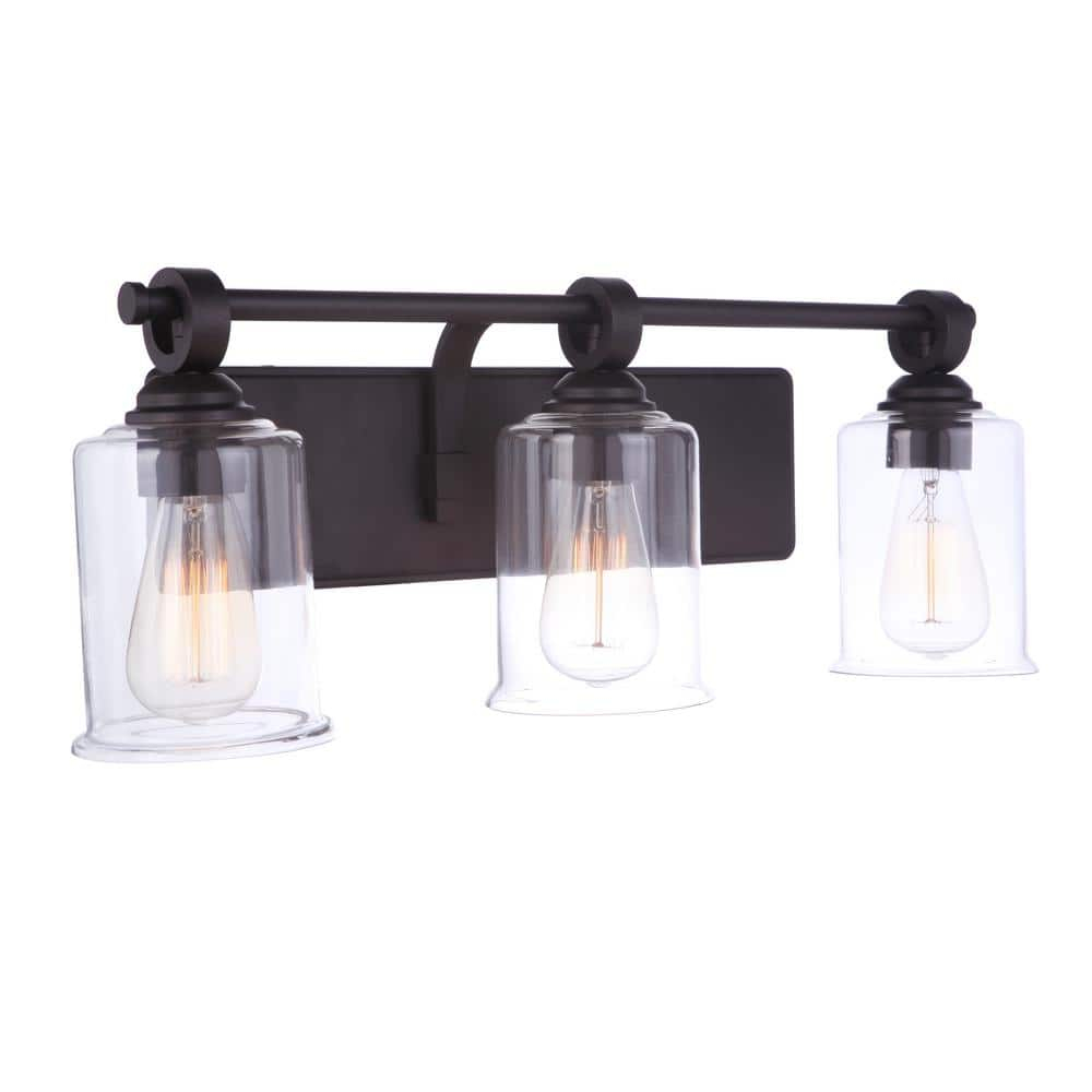 Craftmade Lighting Romero 3 - Light Vanity in  Espresso