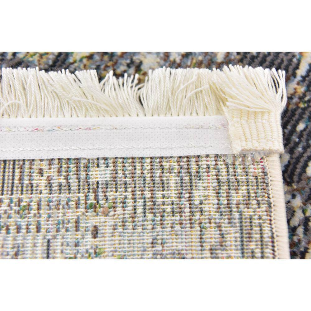 Baracoa La Cabana Dark Gray 2' 2 x 6' 0 Runner Rug