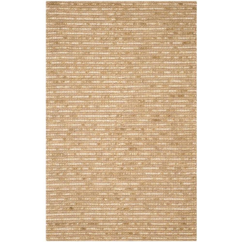 Bohemian Beige/Multi 9 ft. x 12 ft. Striped Area Rug