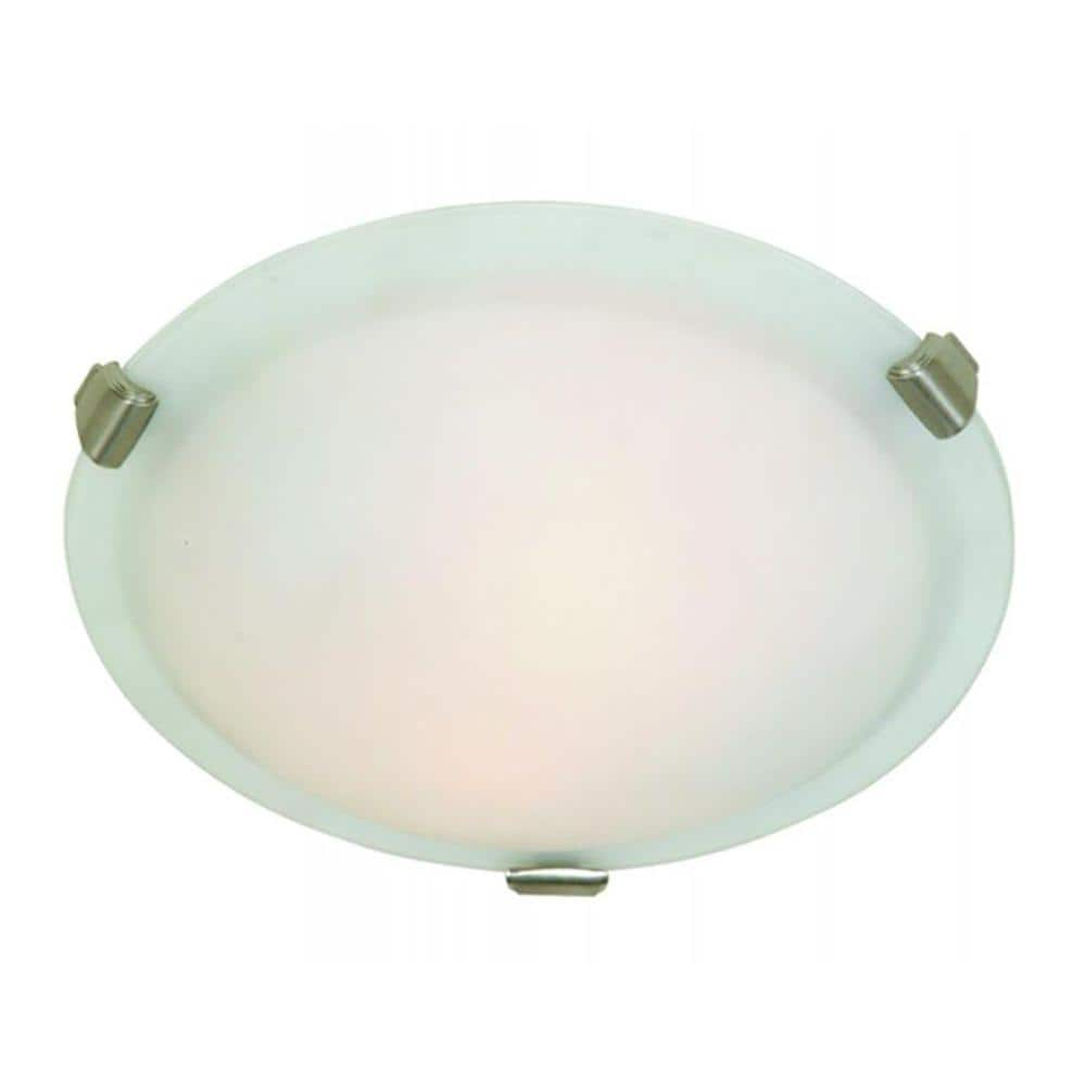 Artcraft Lighting - Clip Flush-2 Light Small Flush Mount in Traditional Style-12
