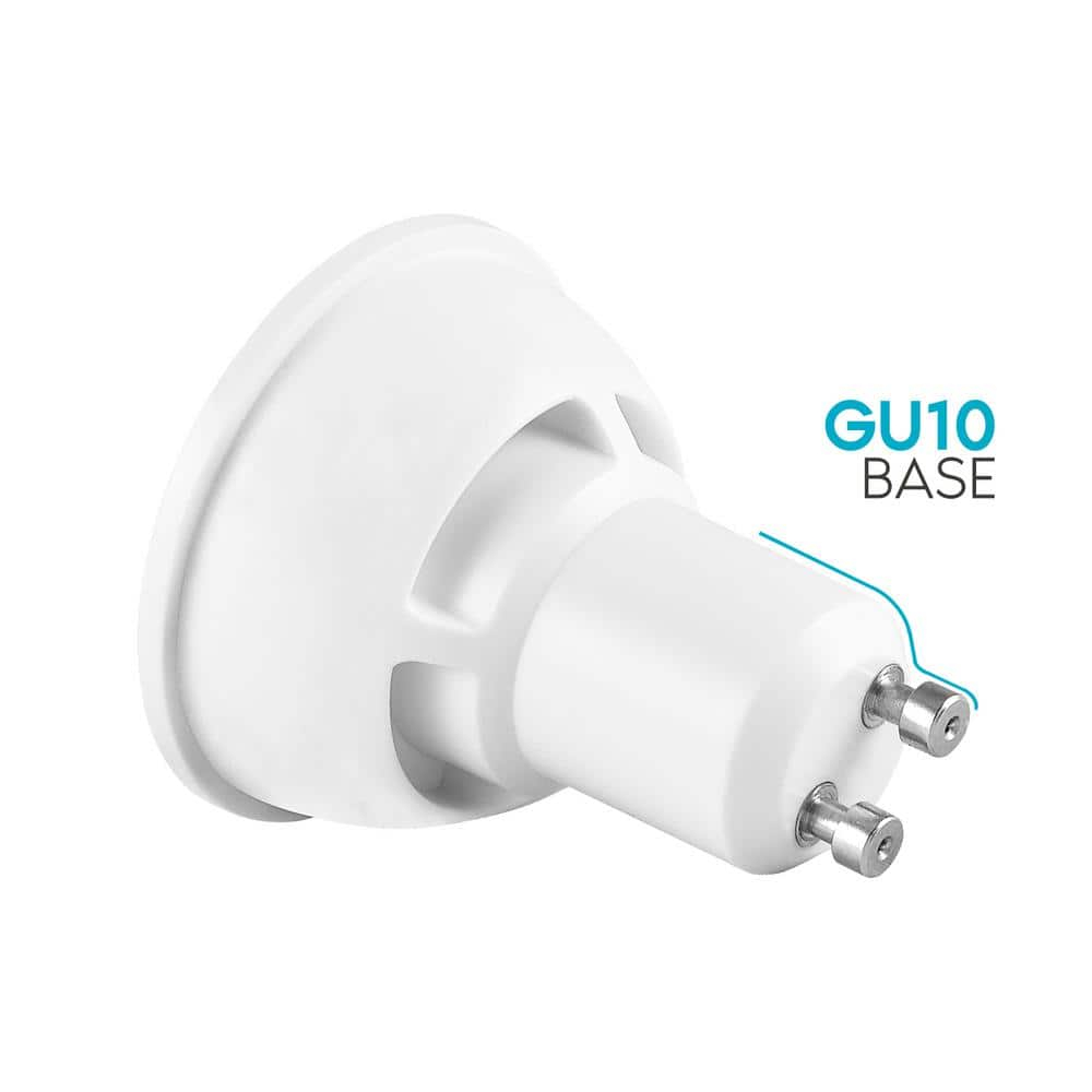 White Dimmable GU10 LED Light Bulbs 16-Pack