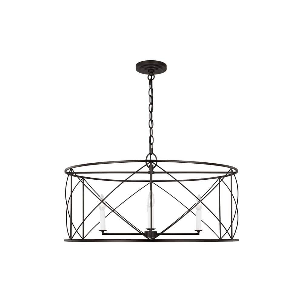 Rosdorf Park Merilou 4 - Light Dimmable Lantern Square / Rectangle Chandelier
