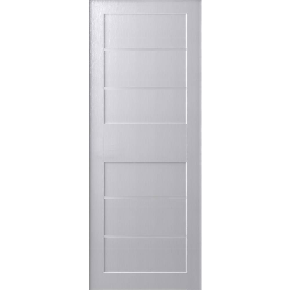 Belldinni Liah Paneled Wood and Glass Prefinished Standard Door Slab