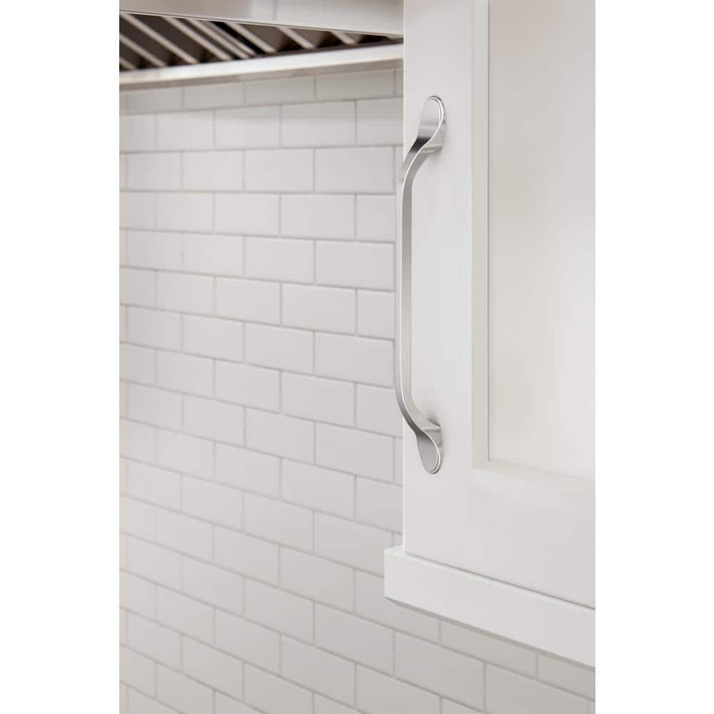 Amerock BP2193826 Polished Chrome Cabinet Pull | 6-5/16 inch (160mm) Center-to-Center Cabinet Hardware | Ravino | Furniture Hardware | Drawer Pull