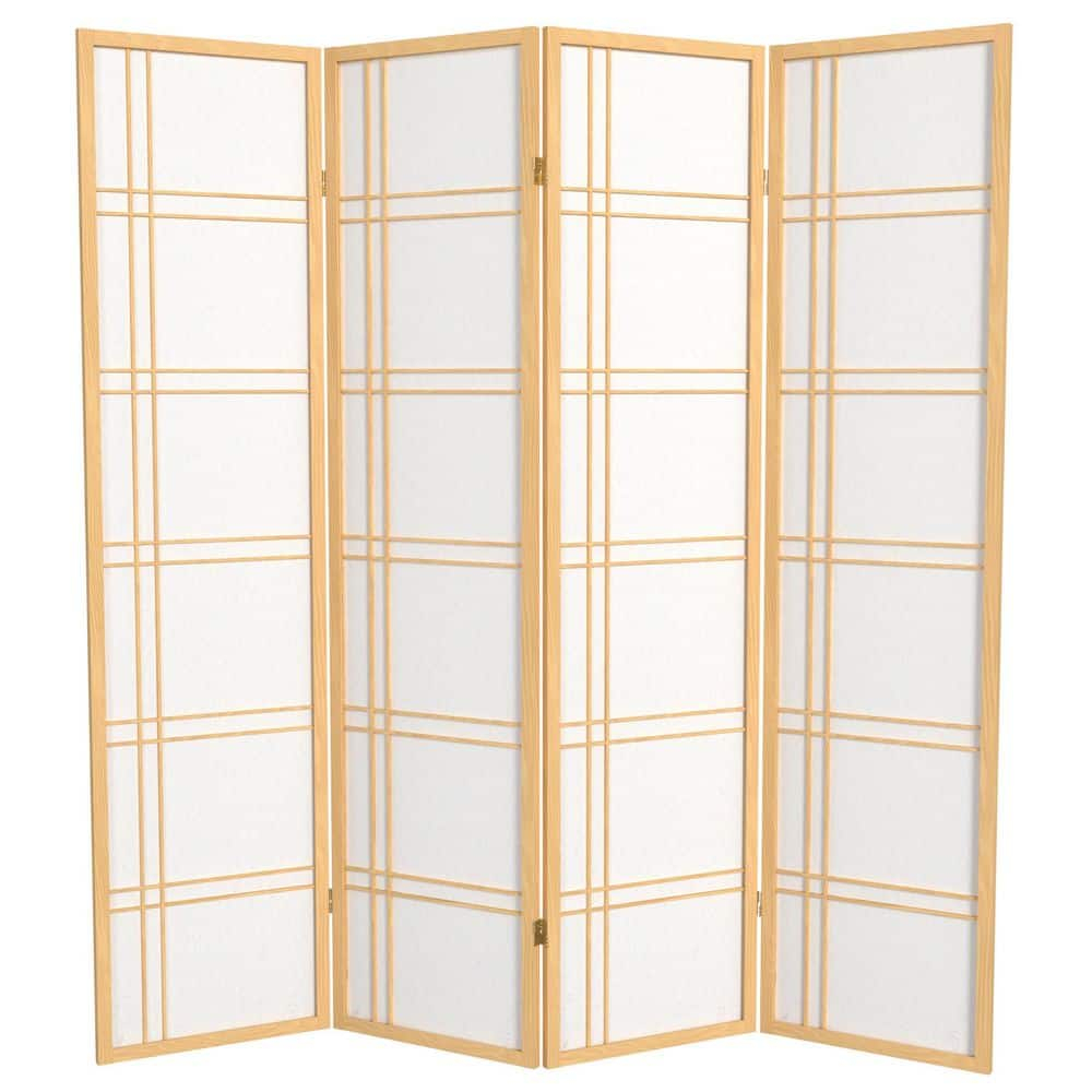 Red Lantern SSCDBLX-4_Panel-Natural Room Divider