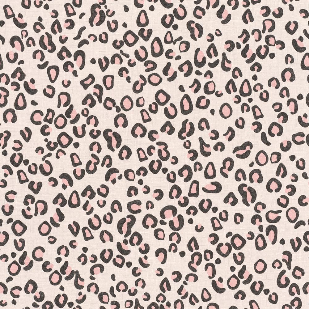 Rasch Damisa Mustard Leopard Print Unpasted Vinyl Wallpaper, 20.5-in by 33-ft, 56.4 sq. ft.