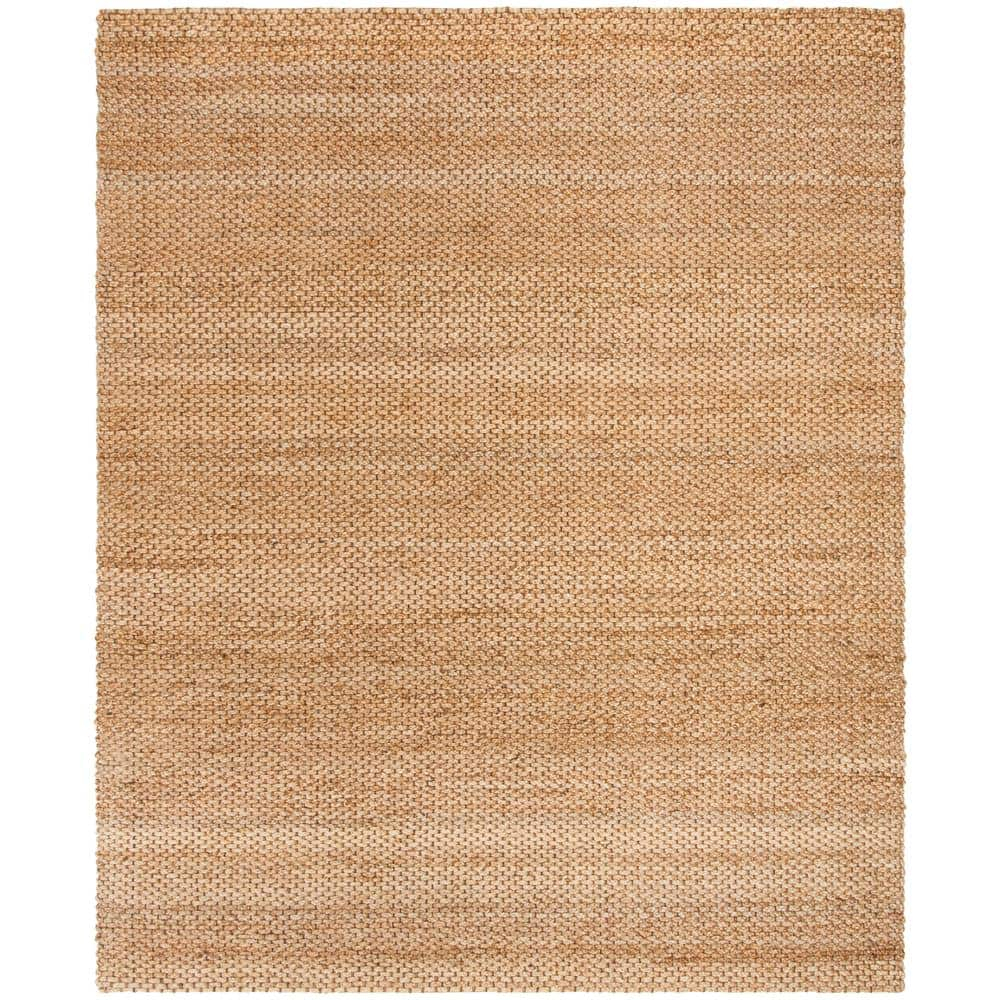 SAFAVIEH Natural Fiber Lillian Braided Jute Area Rug, Natural, 8' x 10'