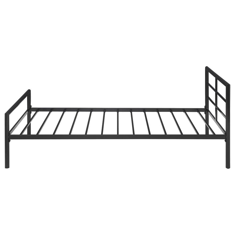 Fisher Twin Metal Bed Gunmetal