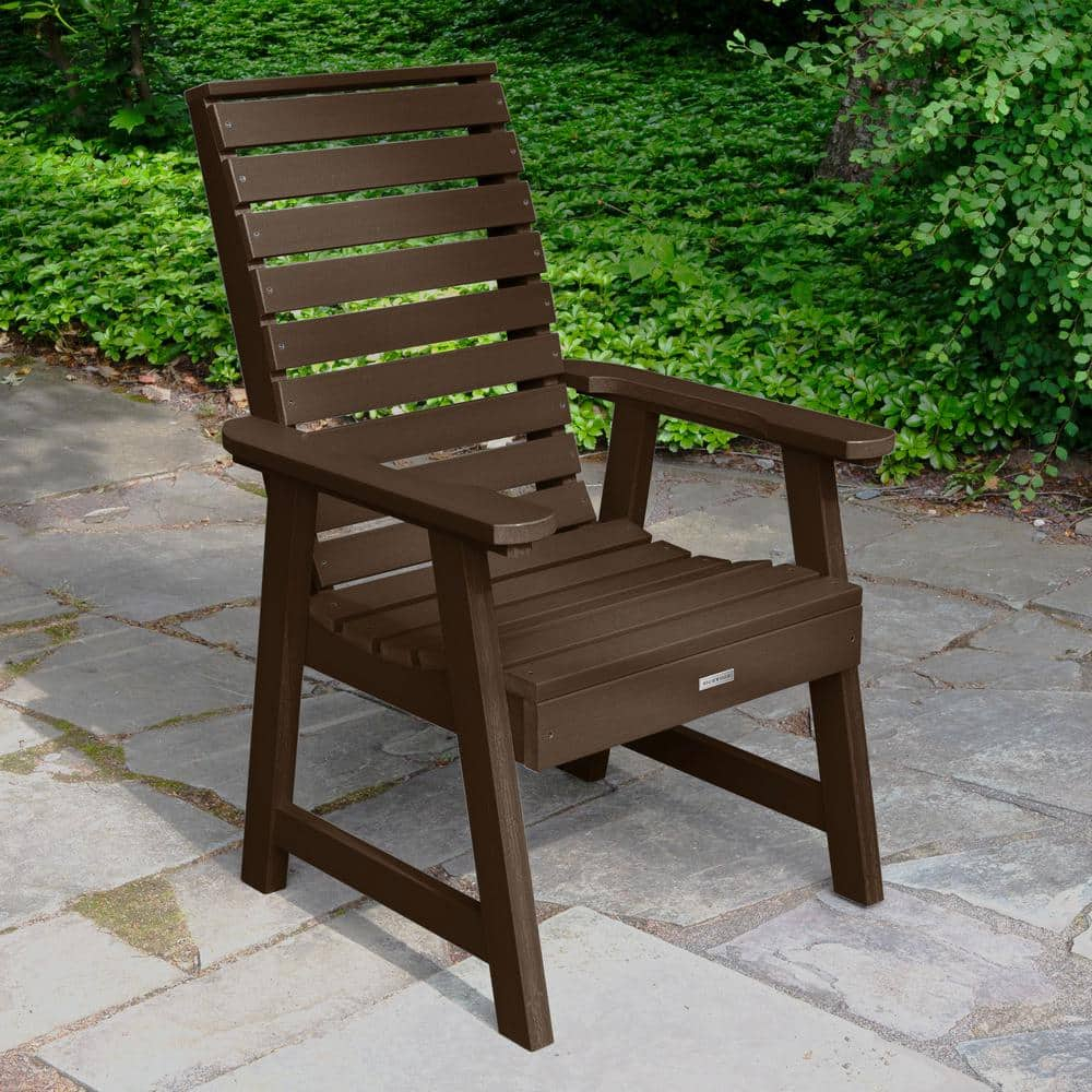 Highwood Weatherly Dining Chair - Dining Height, Outdoor, Eco-friendly, Synthetic Wood