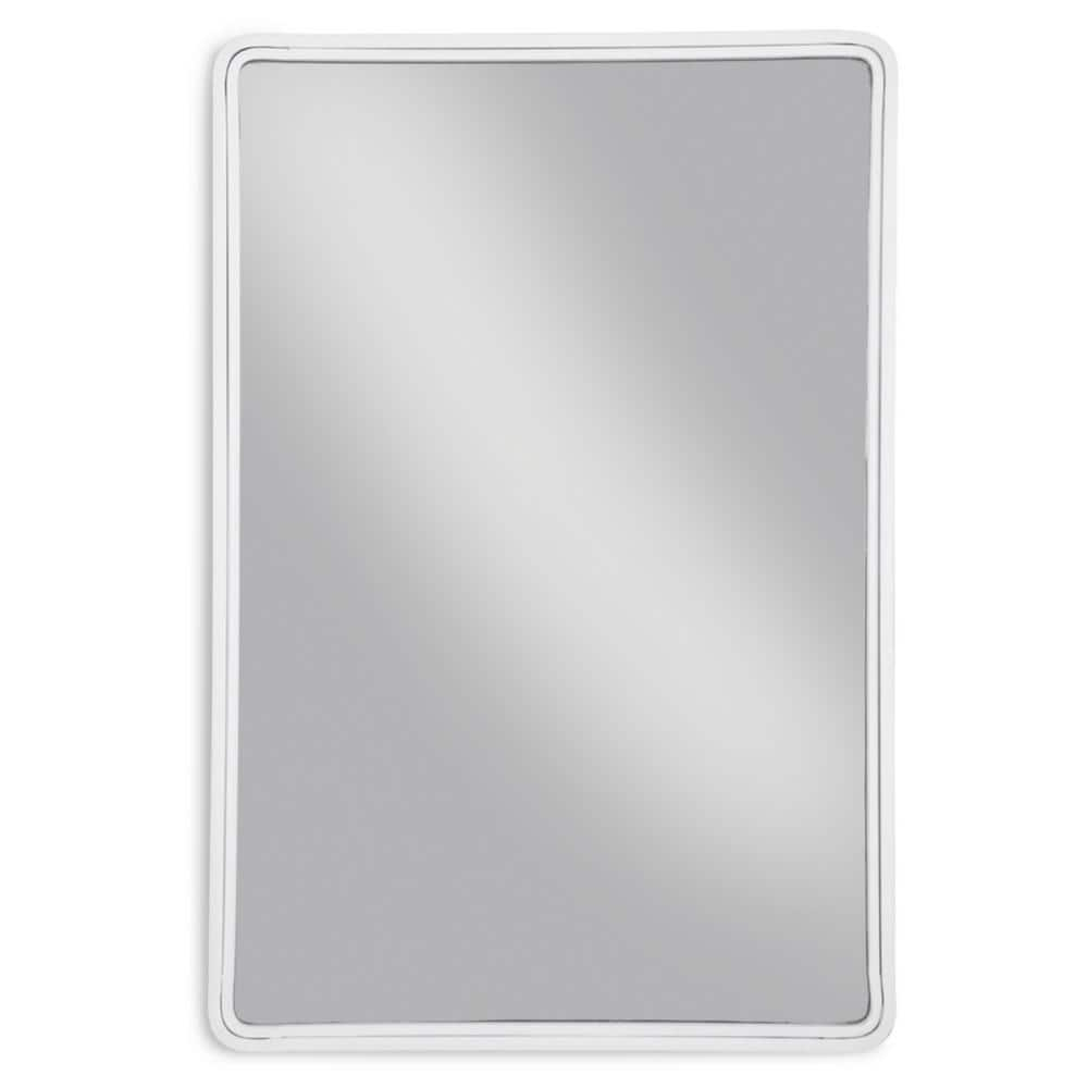 Signature Design by Ashley Contemporary Brocky Accent Mirror  White