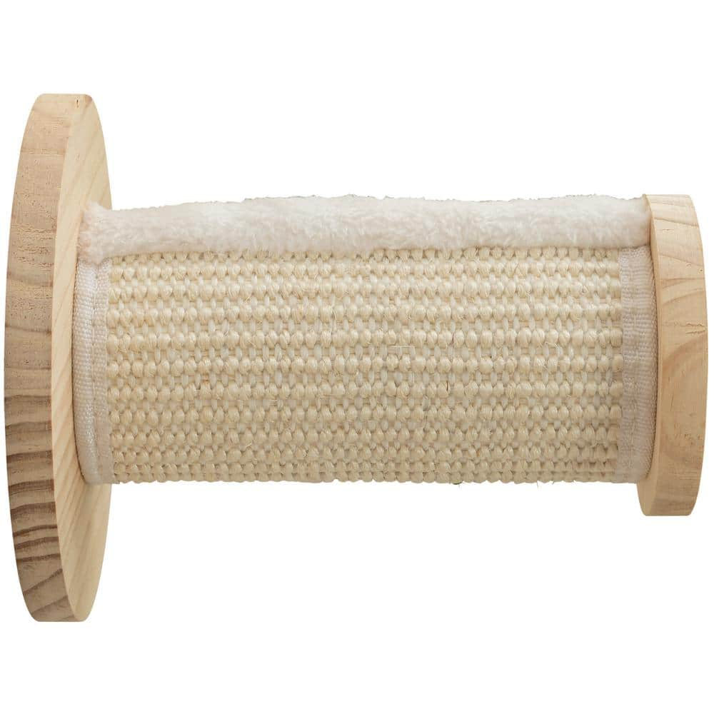 TRIXIE Wall Set 3 Multi-Level Wall Mounted Cat Perch System with 3 Sisal Posts, Natural