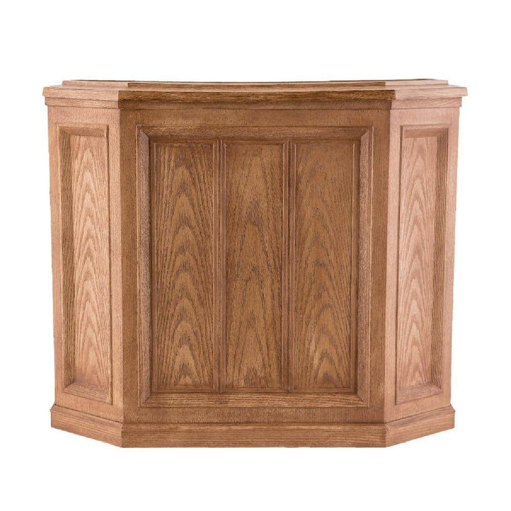 AIRCARE 696 400HB Whole House Credenza Evaporative Humidifier for 3600 sq. ft, Light Oak