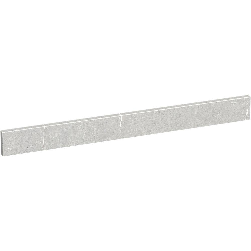 Silestone Eternal Serena Gray Quartz 37-Inch Backsplash