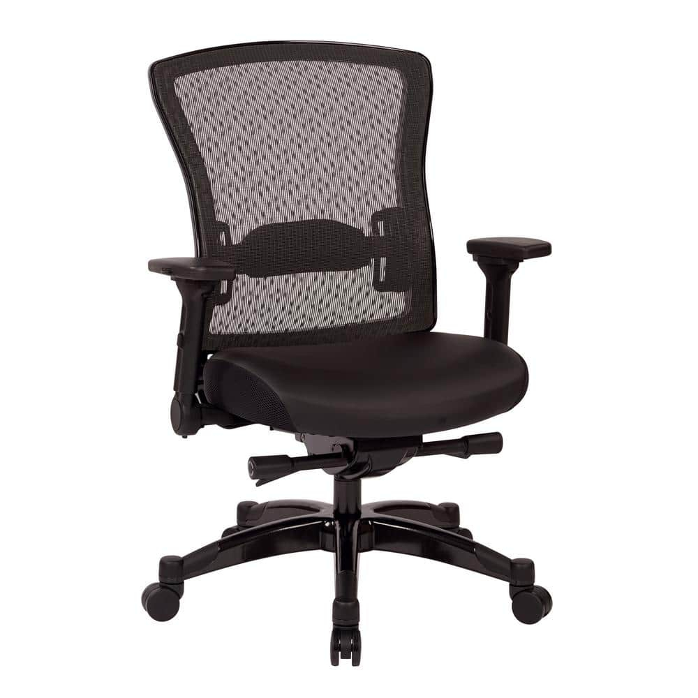 SPACE Seating Executive Bonded Leather Back Chair