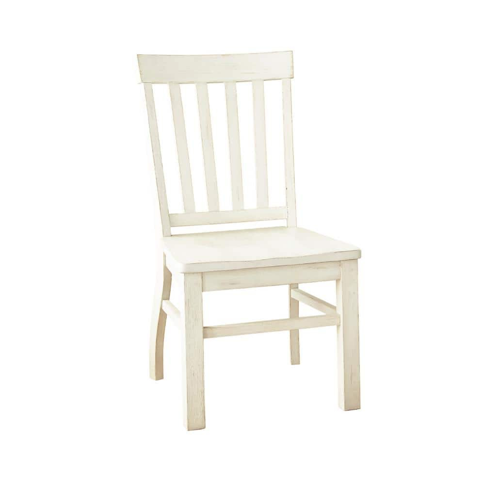 Steve Silver Cayla White Side Chair - set of 2