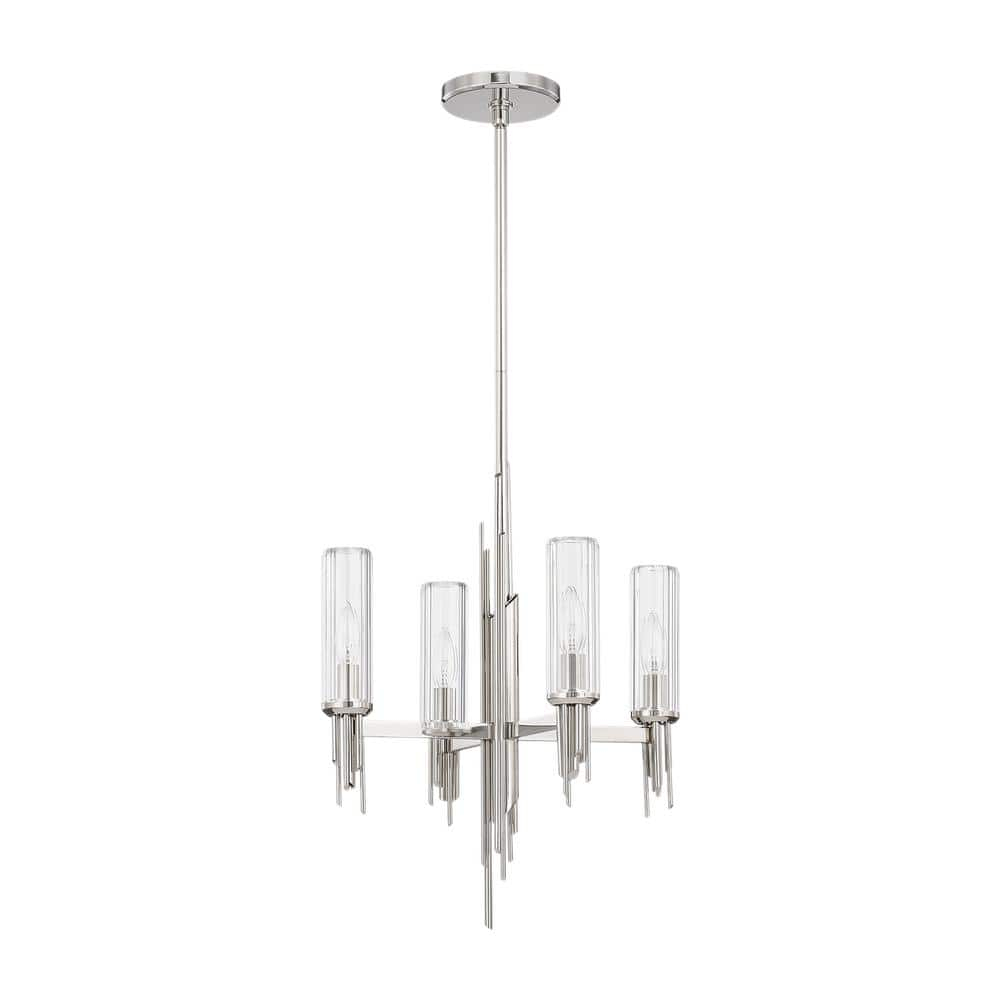 Alora Lighting Torres 4 - Light Modern Linear Chandelier