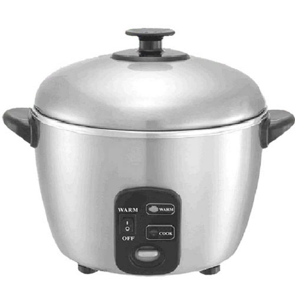 Sunpentown Mr. Rice SC-886 - Rice cooker/steamer - 535 W - stainless steel