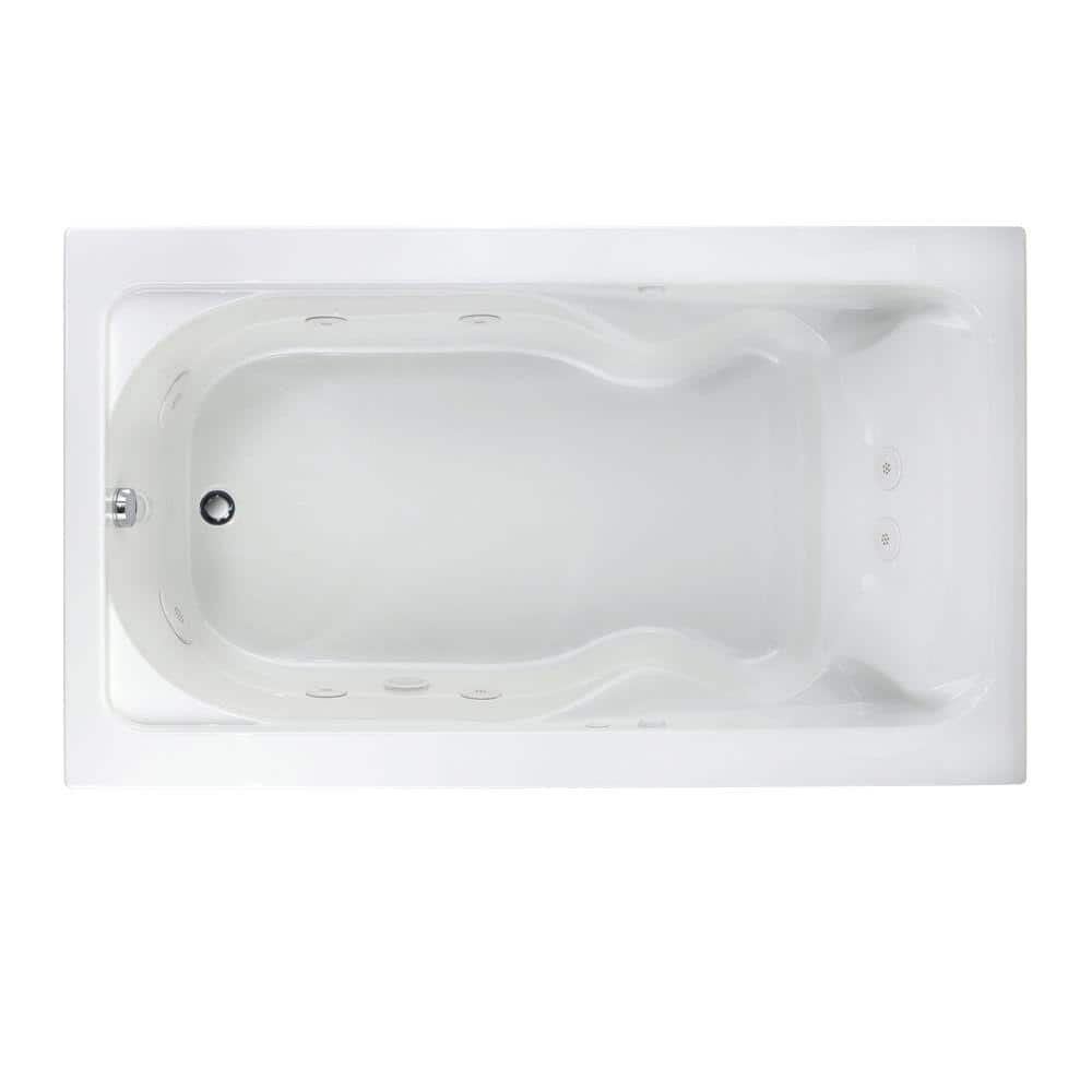 Cadet 72'' x 42'' Freestanding Whirlpool Bathtub