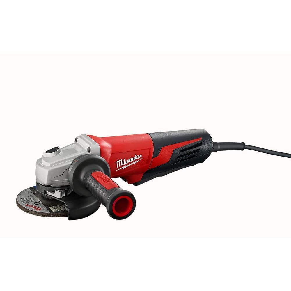 Milwaukee 6117-30 13 Amp 5" Small Angle Grinder Paddle, Lock-On