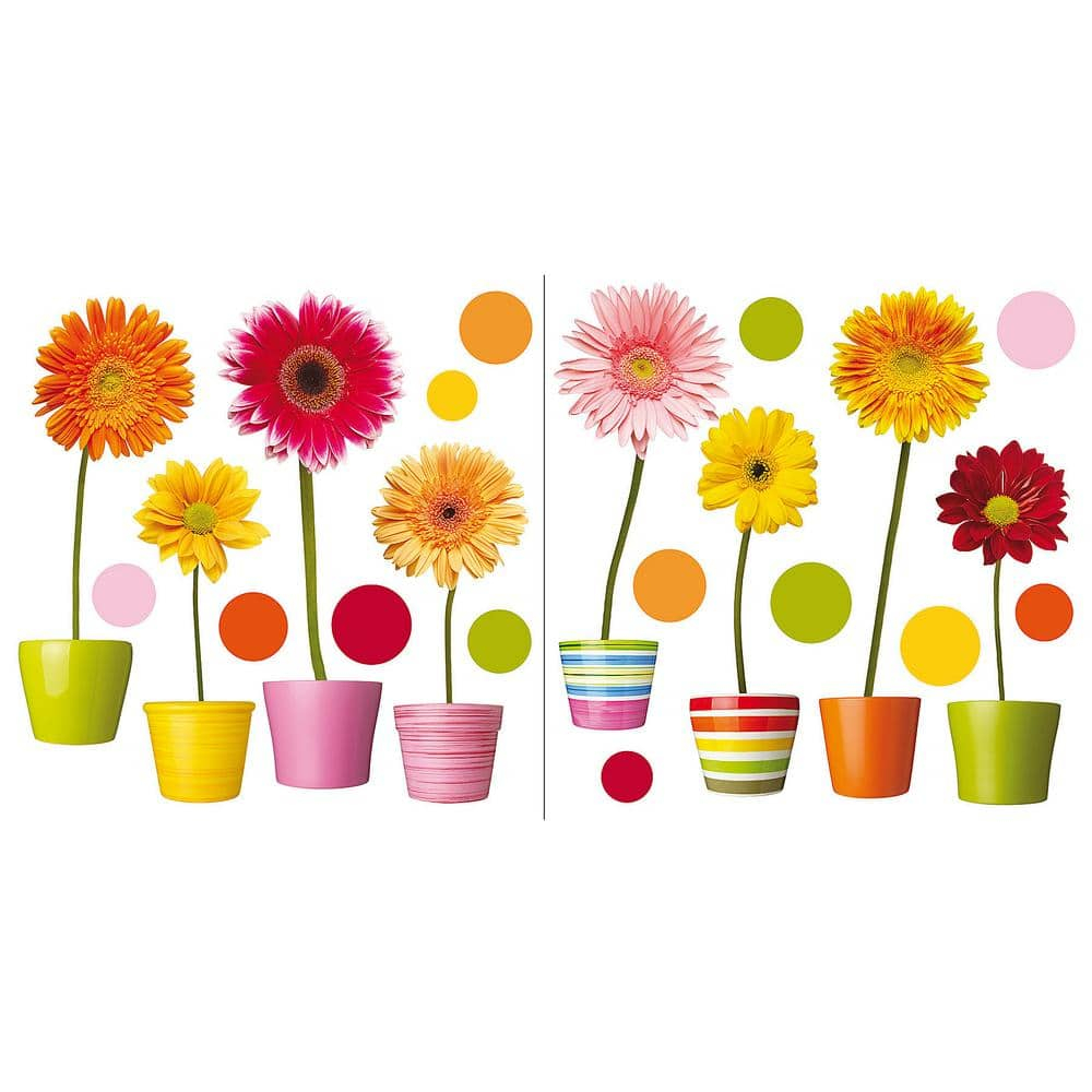Crearreda CR-64003 Gerberas Window Decals