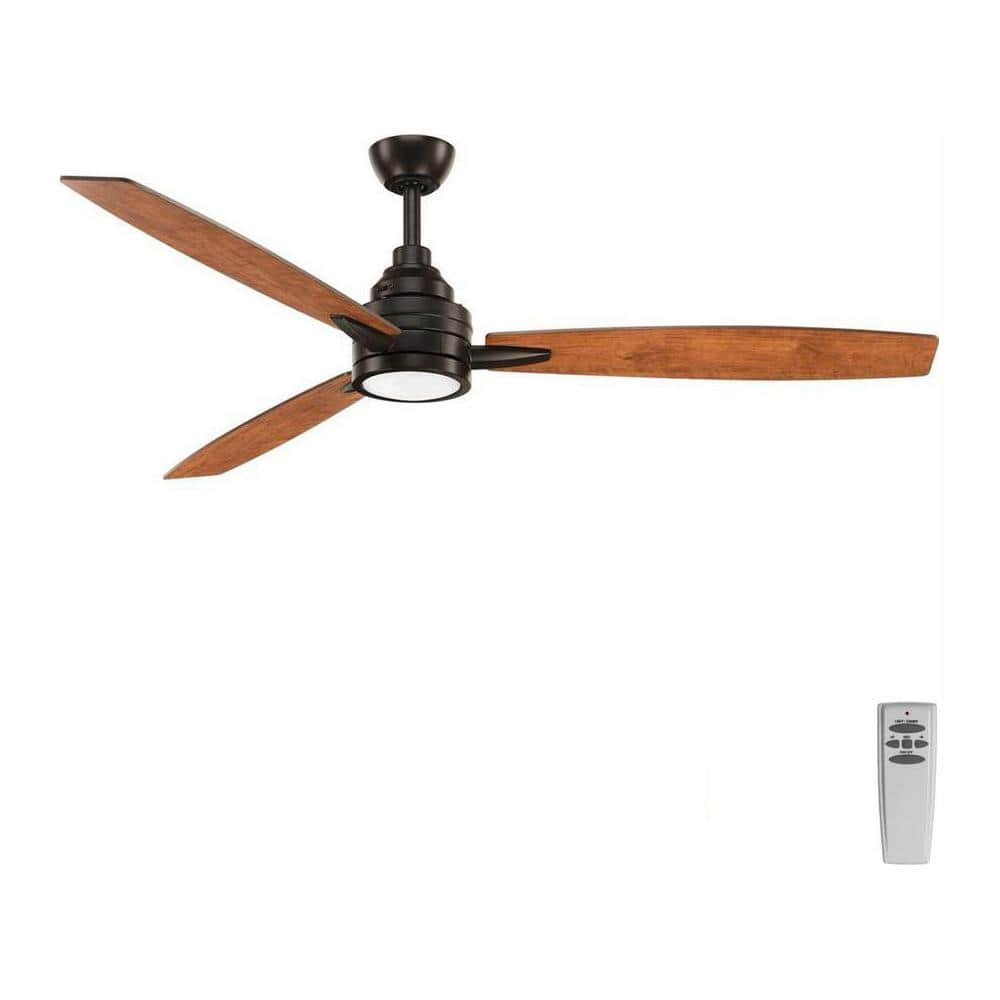 Gaze Collection 60" LED Three-Blade Ceiling Fan