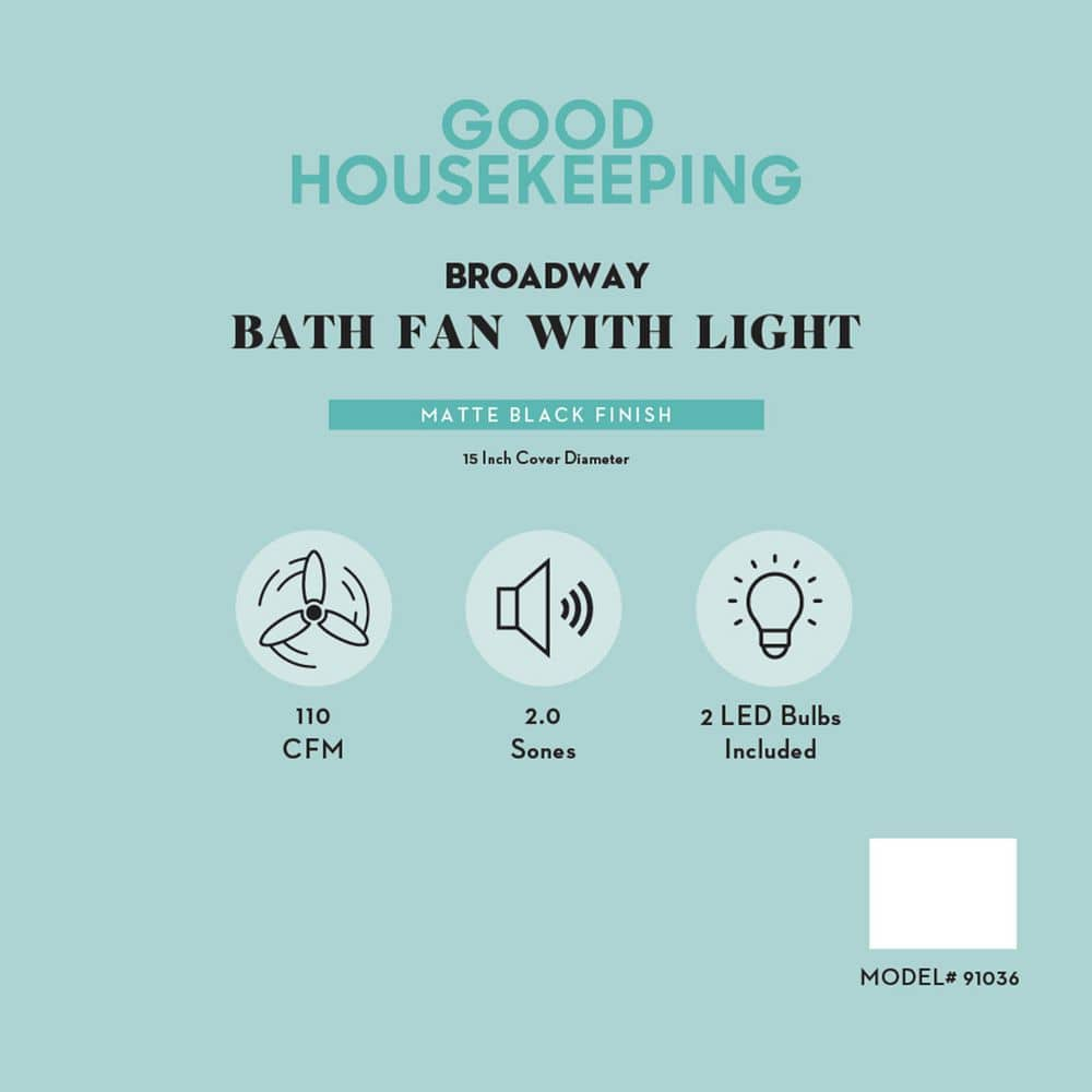 Brushed Nickel Round LED Ceiling Mount Exhaust Fan