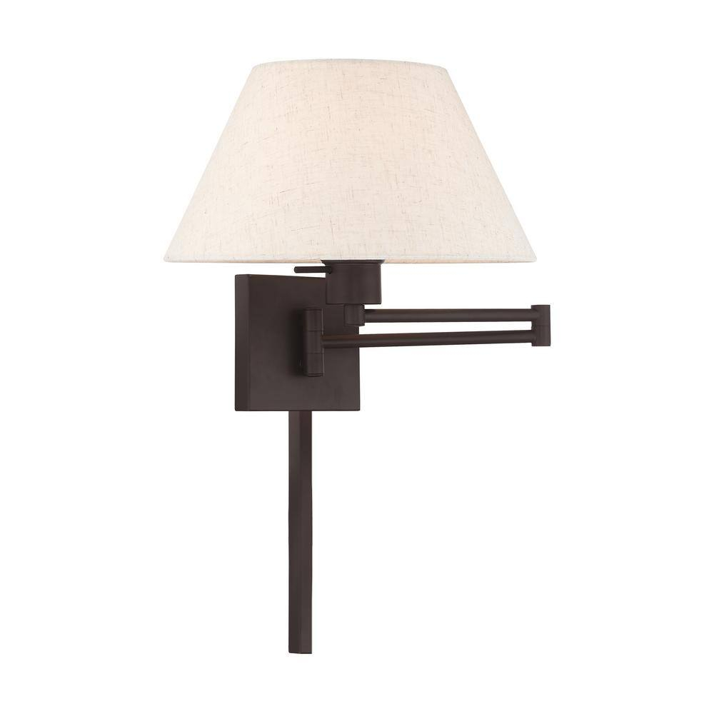 Livex Lighting 1 - Light Wall Light in  Bronze