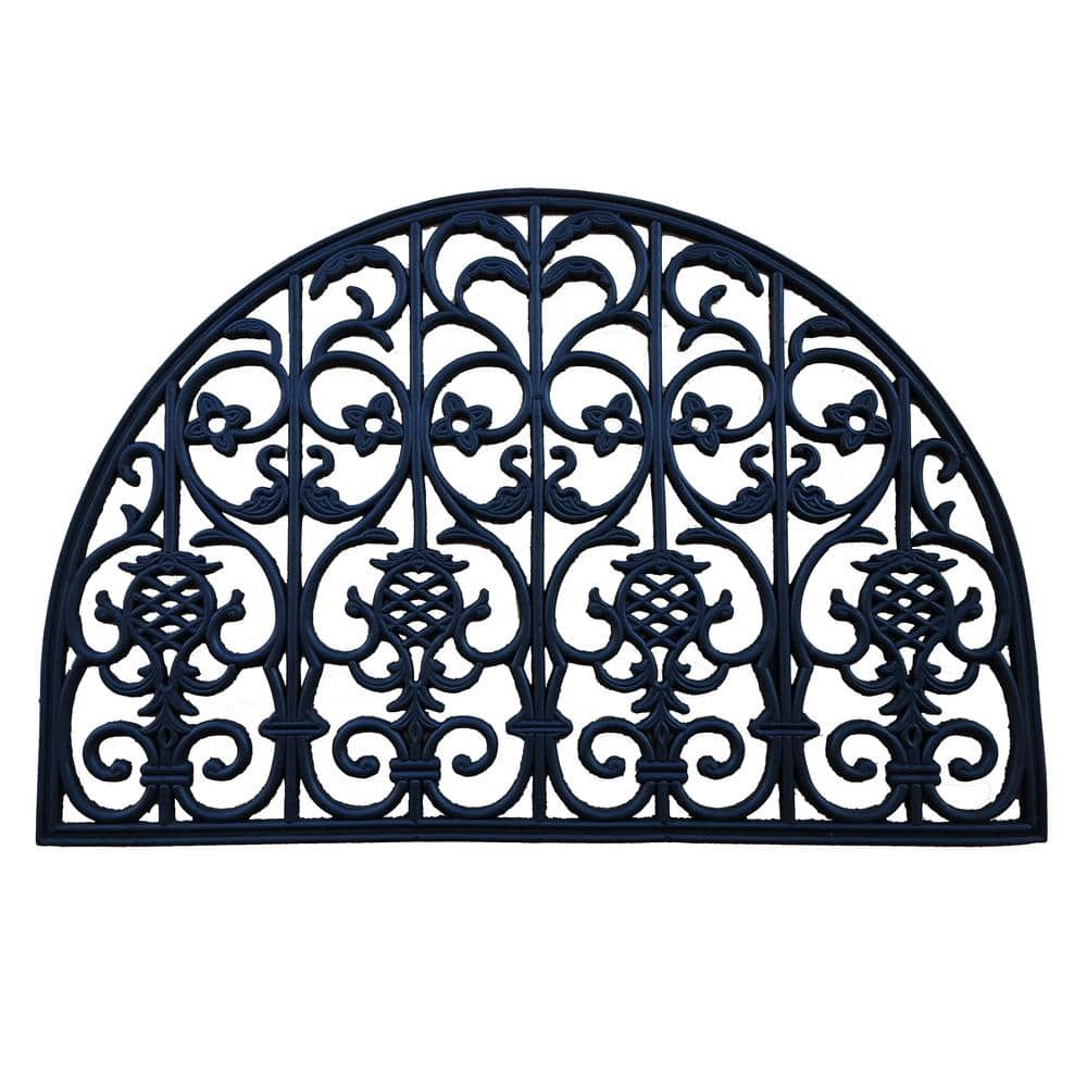 Home & More Pineapple Bay Rubber Doormat - 24 x 36 in.