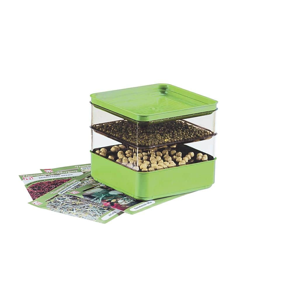 Gardens Alive! Seed Sprouter Growing Kit - Grow 2 levels for sprouts - Seeds Not Included
