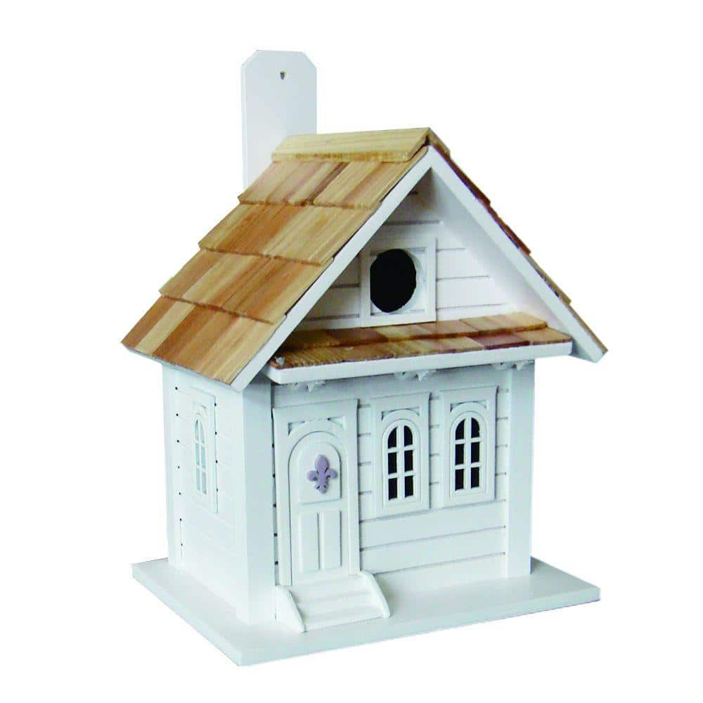 Fledgling Series Shotgun Cottage 10 in x 8 in x 6 in Birdhouse