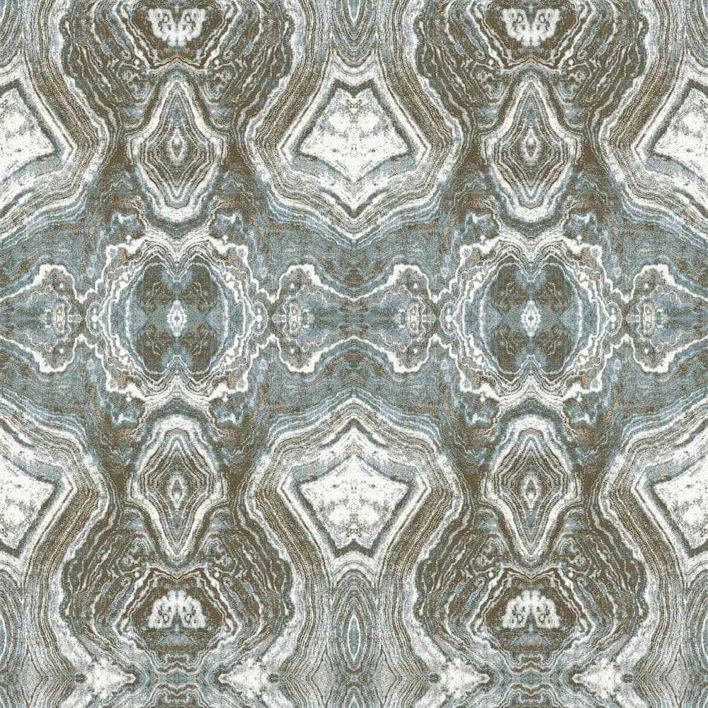 Mineral Springs Patina Abstract Vinyl Peel and Stick Wallpaper Roll ( Covers 30.75 sq. ft. )