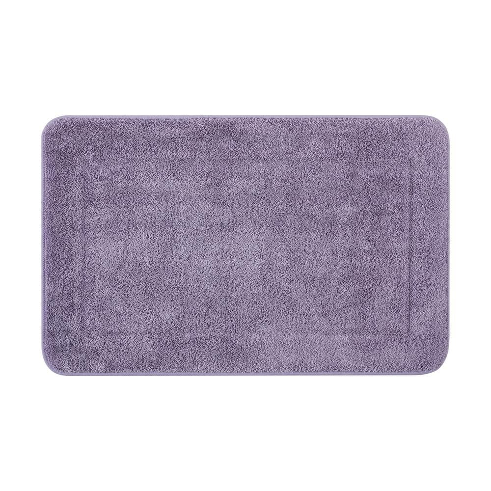 Wisteria Purple 20" x 32" Microfiber Memory Foam Bath Mat
