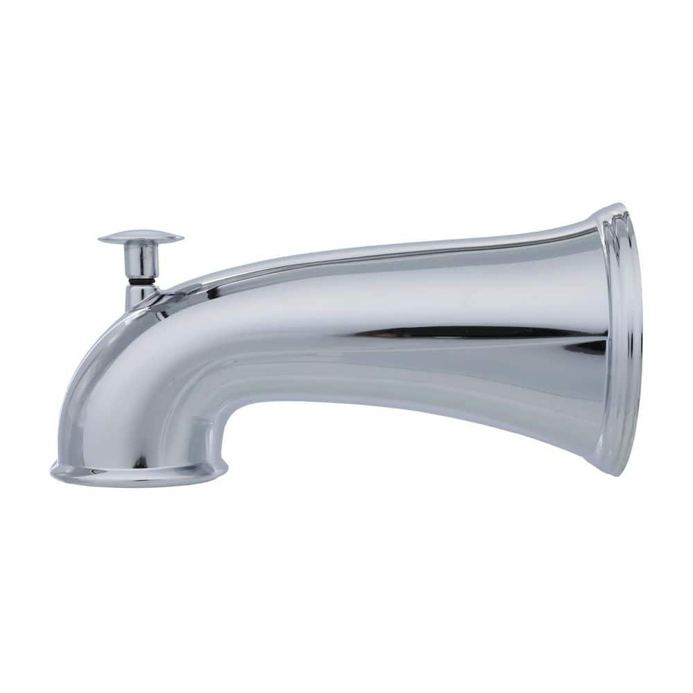 Danco 6 in. Decorative Tub Spout with Pull Up Diverter in Chrome (10315)
