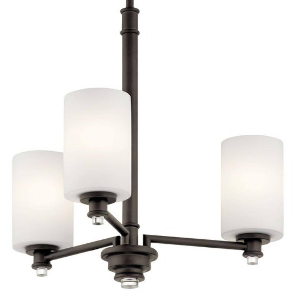 Kichler Lighting Joelson 3 - Light Chandelier in  Olde Bronze