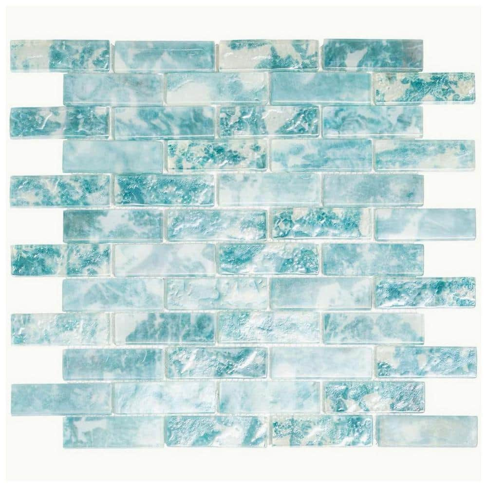 Apollo Tile Verre 11.7 In. X 11.7 In. Glass Mosaic Wall And Floor Tile (9.5 Sq Ft/Case) - 10 Pack (Set of 10)