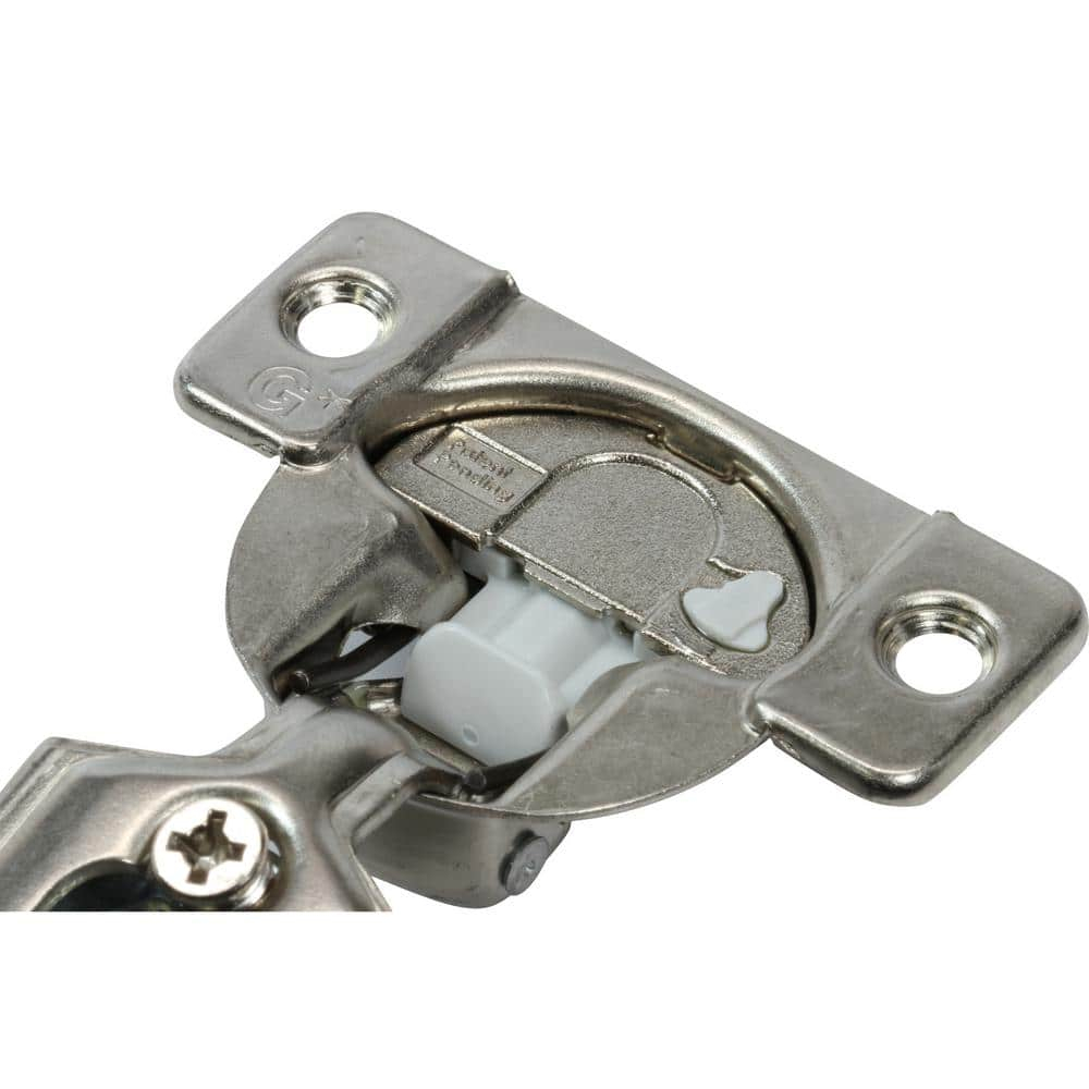 50 Pack Rok Hardware Grass TEC 864 108 Degree 1/2" Overlay Custom 3 Level Soft Close Screw On Compact Cabinet Hinge 04431A-15 3-Way Adjustment 45mm Screw Hole Pattern