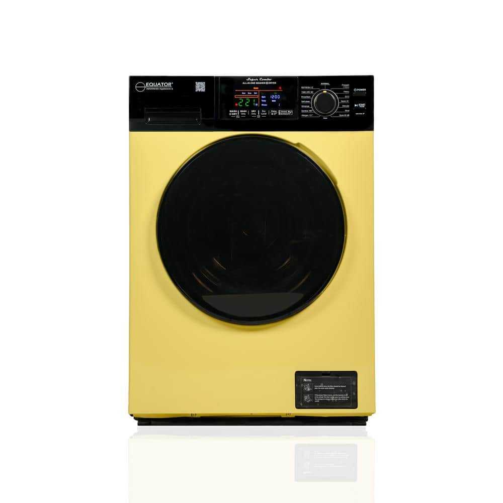Equator Ver3 Combo Washer Vented/Ventless Dry-1400RPM Color Coded Display Y/B
