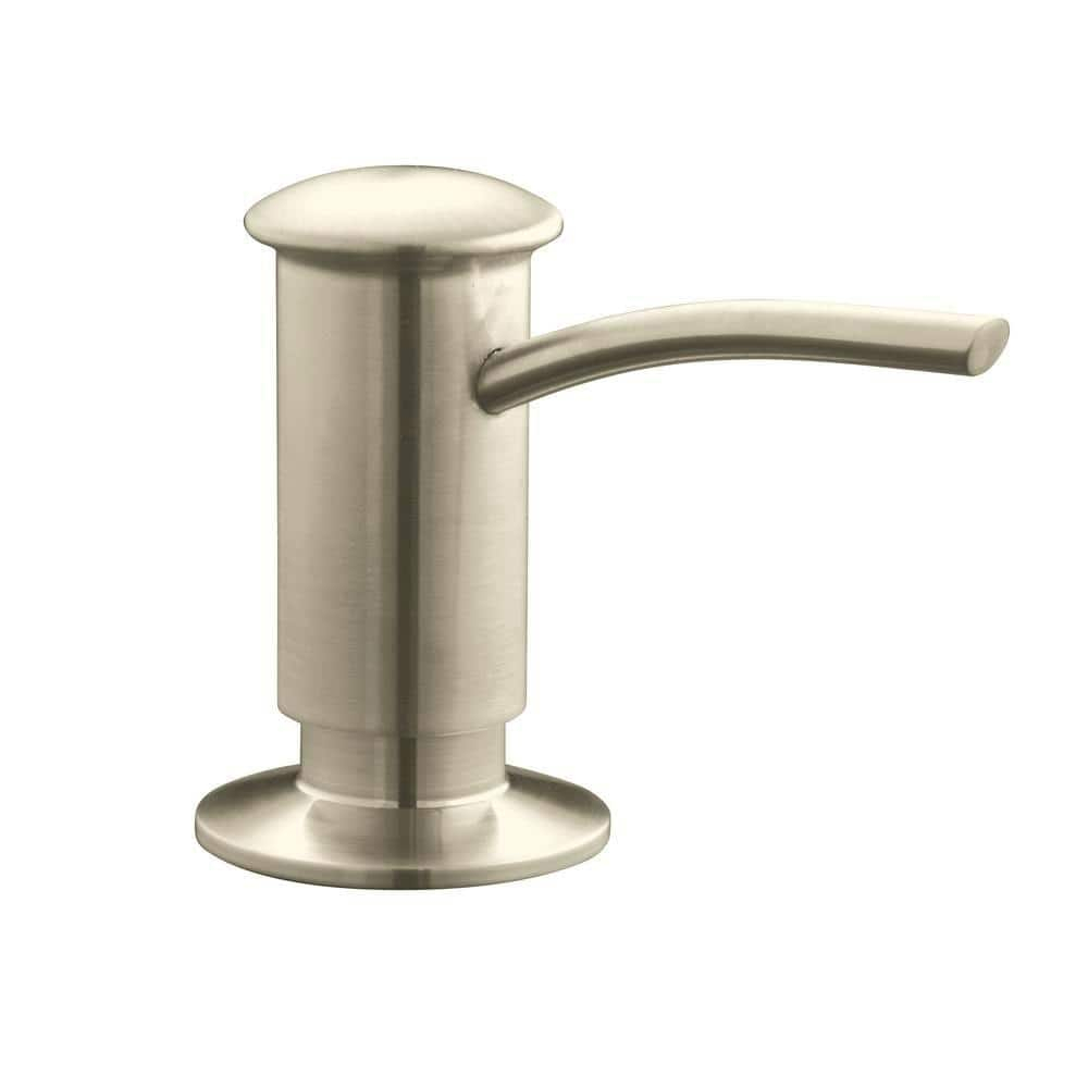 Contemporary Design Refillable Soap Dispenser, Lotion Dispenser for Bathroom or Kitchen