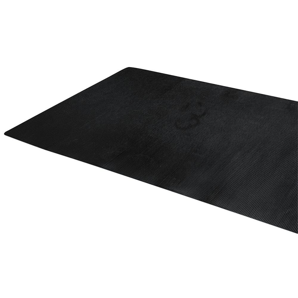 Indoor/Outdoor Rubber Scraper Mat, 36 in. x 6﻿ ft., Black