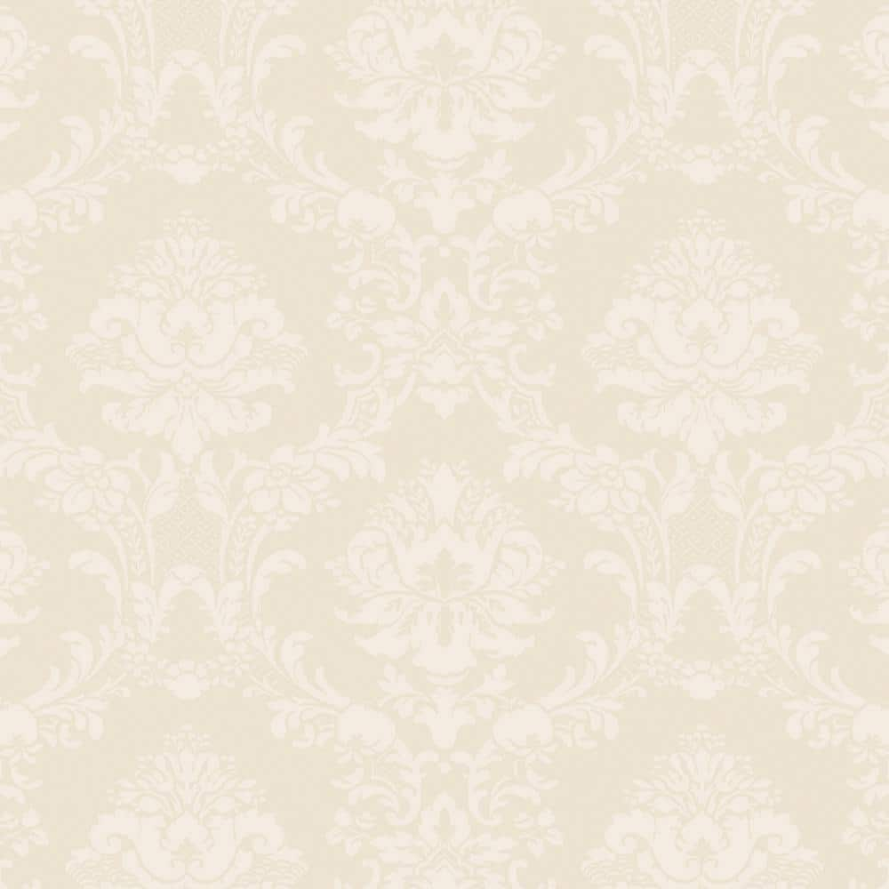 Patton Wallcovering Document Damask Wallpaper