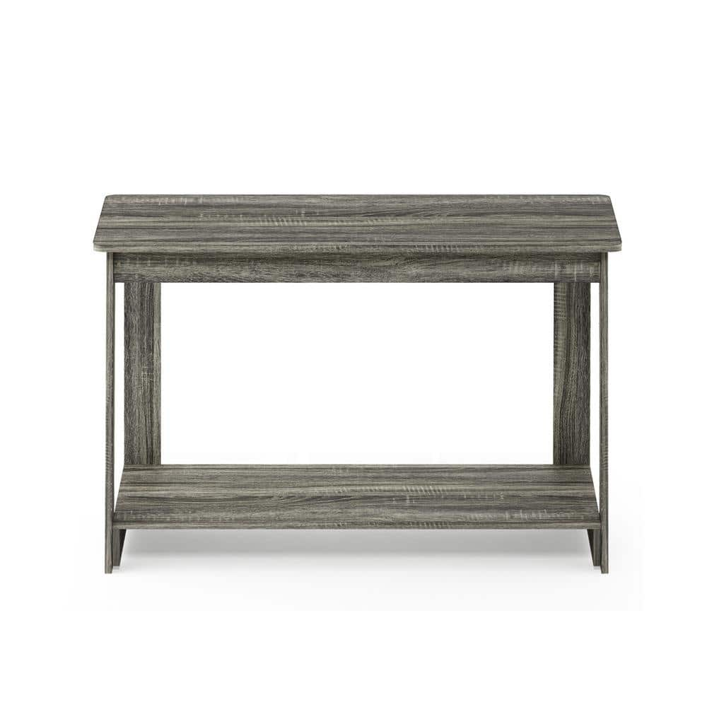 Furinno Beginning TV Stand, French Oak Grey 18041GYW