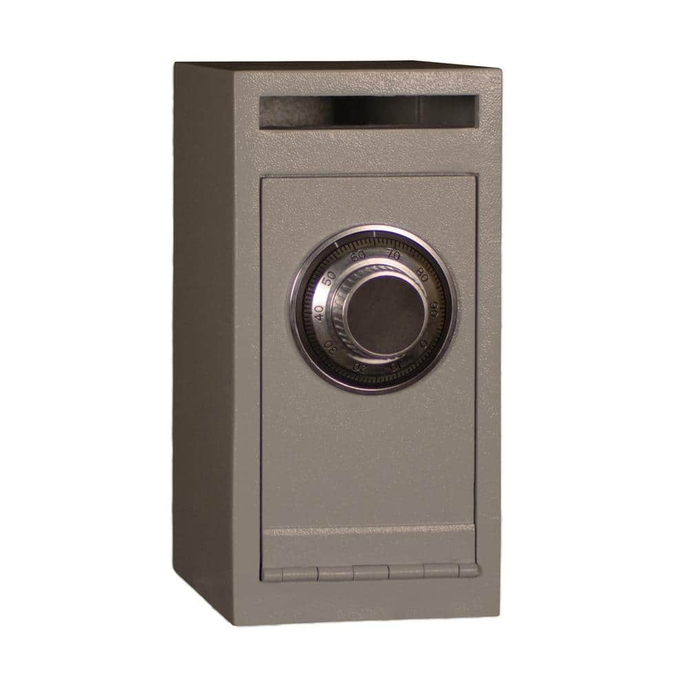 Tracker Safe DS120608-DLG Deposit Safe in Gray with Dial Lock